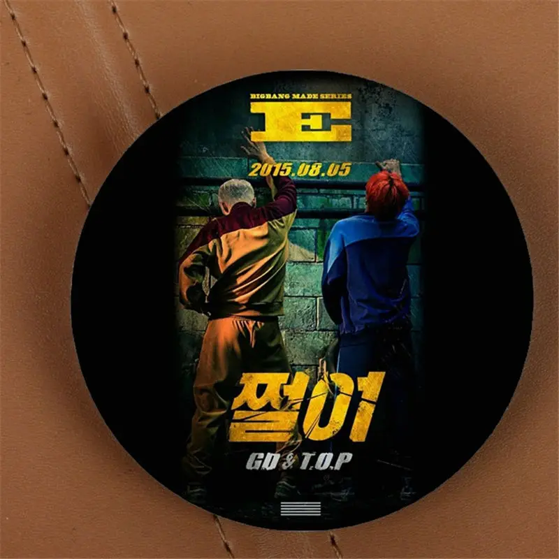 Youpop KPOP BIGBANG GD TOP MADE E Album брошь K-POP значок аксессуары для одежды шляпа украшение для рюкзака HZ1676