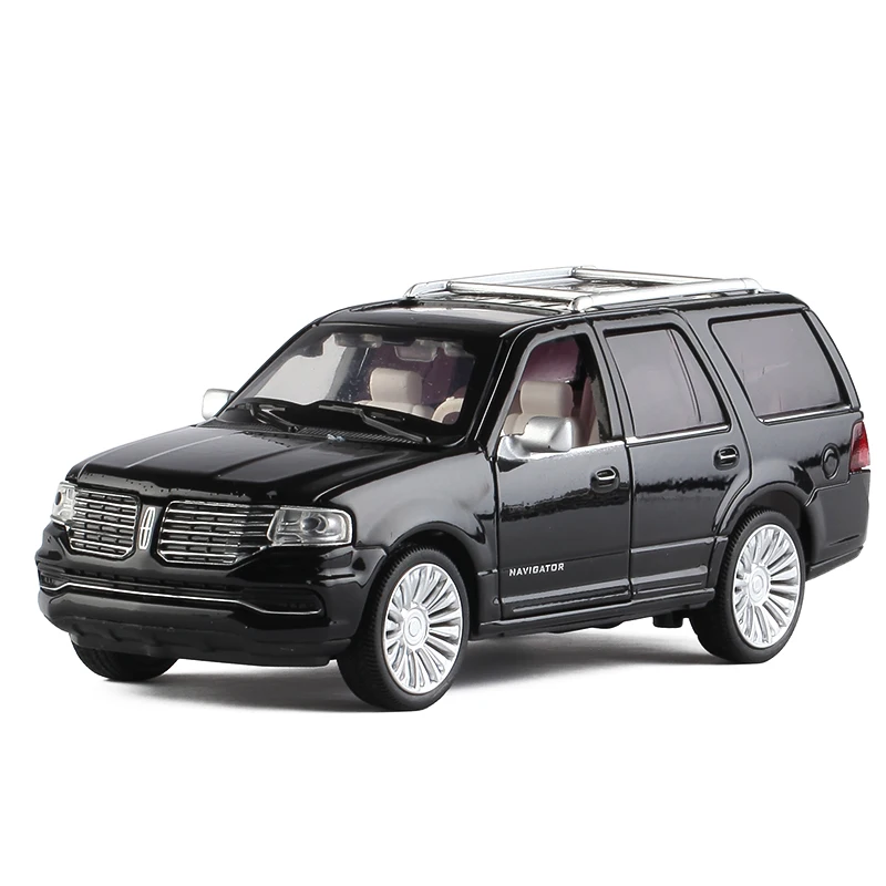 1:32 Lincoln Navigator дети литые игрушки модель внедорожника металлический материал звук