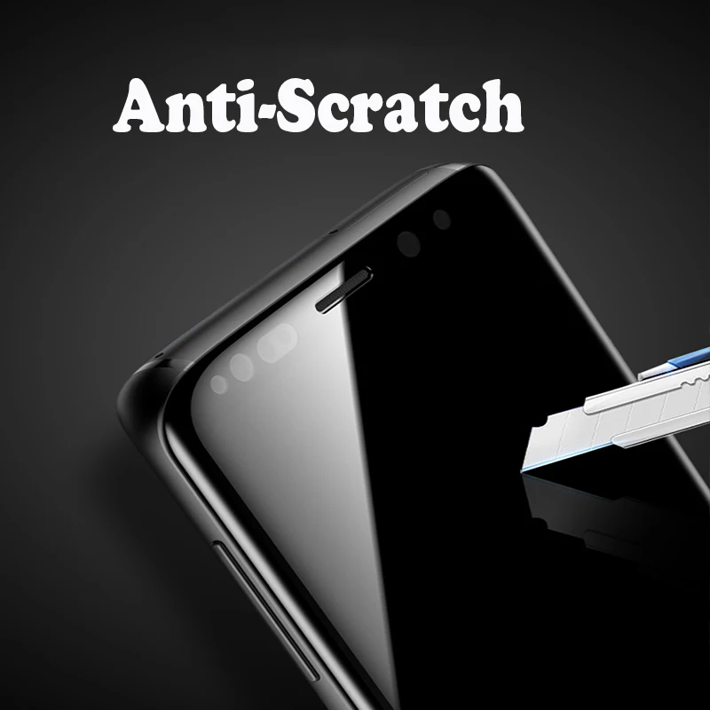 Защитное стекло закаленное 3d для Samsung Galaxy S9/S8 Plus/Note 9/8/S7/S6 Edge|Защитные стёкла и