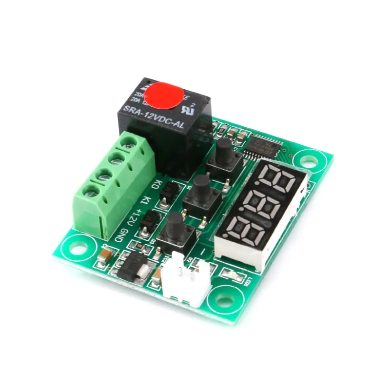 W1209 DC 12V контроллер датчик температура отопления охлаждения термостат контроль
