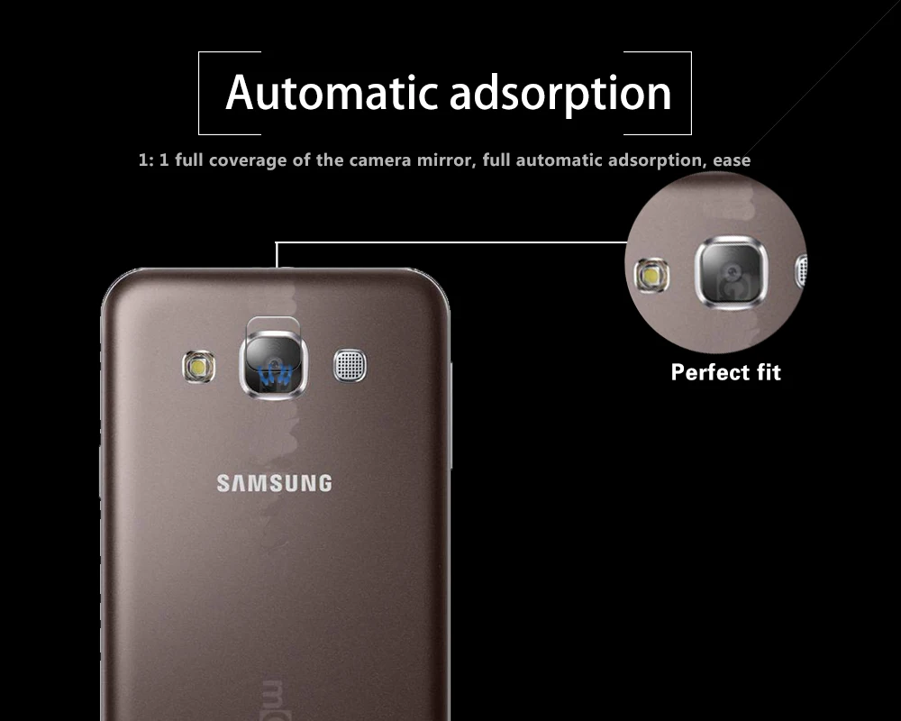 Ультратонкая Защитная пленка для задней камеры из закаленного стекла Samsung GALAXY E7