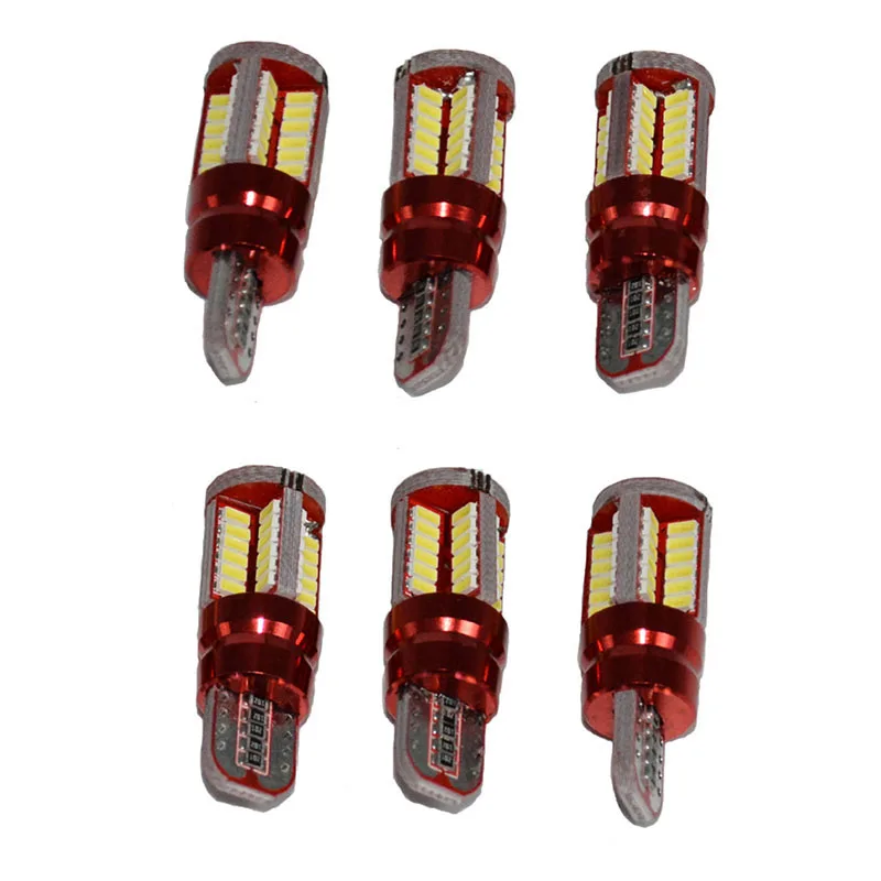 2 шт. Сверхъяркие Автомобильные светодиодные лампы SMD 12 В T10 W5W 168 194 | Автомобили и
