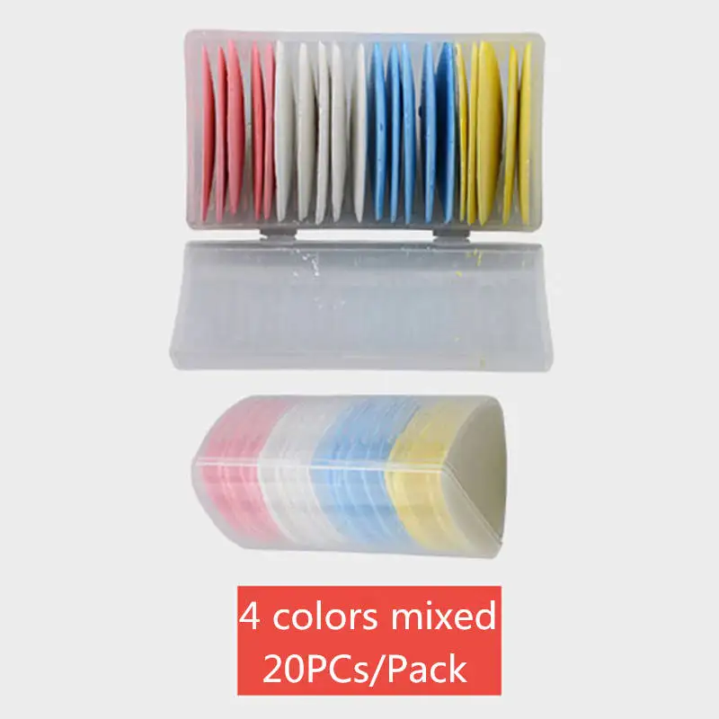 20 цветов белый/розовый/желтый/синий цветной мел для шитья одежды аксессуары