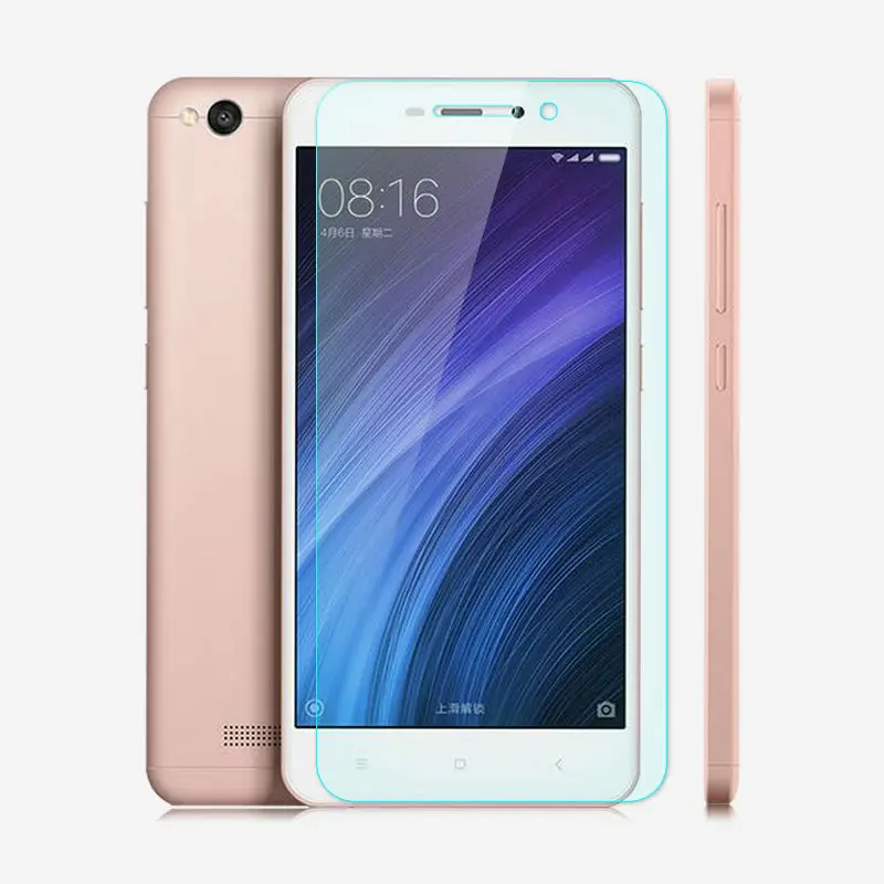 Закаленное стекло Мембрана для Xiaomi redmi 4A мобильный Стальной Фильм красный Mi4a