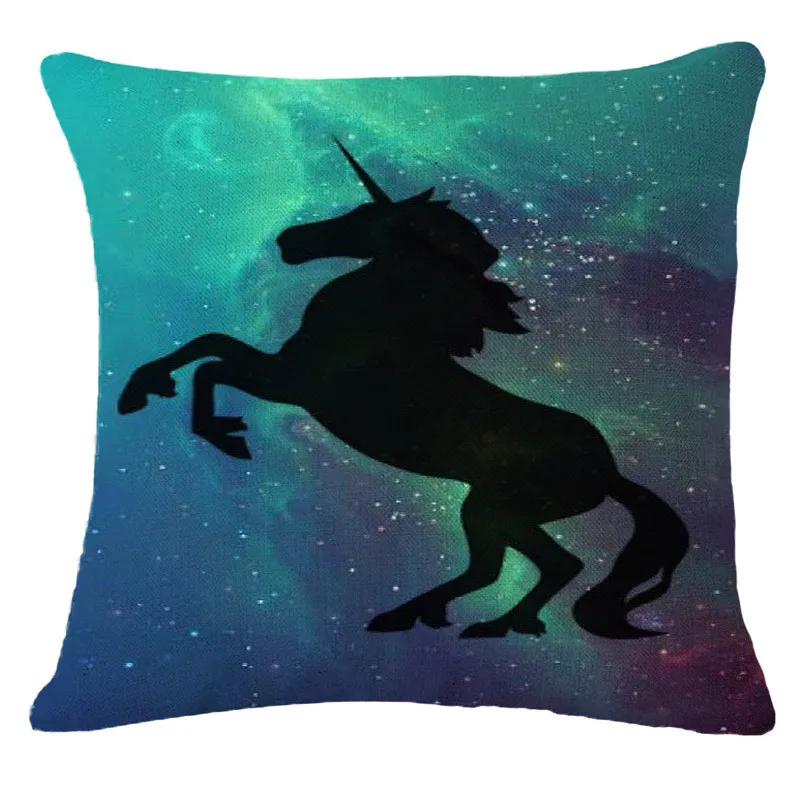 Европейский Единорог узор Черный Фиолетовый Мечта золото оптовая продажа