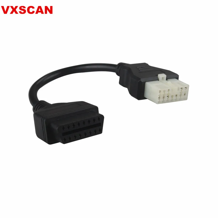 Высокое качество для Mitsubishi 12pin OBD1 OBD2 адаптер коннектора|obd2 connector|obd1 obd2obd1 obd2 adapter |