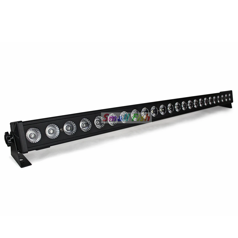 4 шт./лот звуковая активация лампы 24x3 Вт RGB 3 в 1 светодиодный настенный светильник