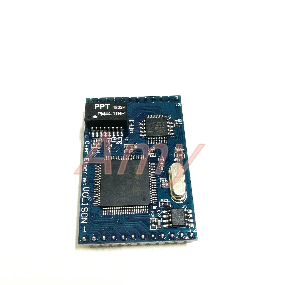 Встроенный Серверный модуль Серийный порт TTL к Ethernet TCP/IP передача через 2 порта UART