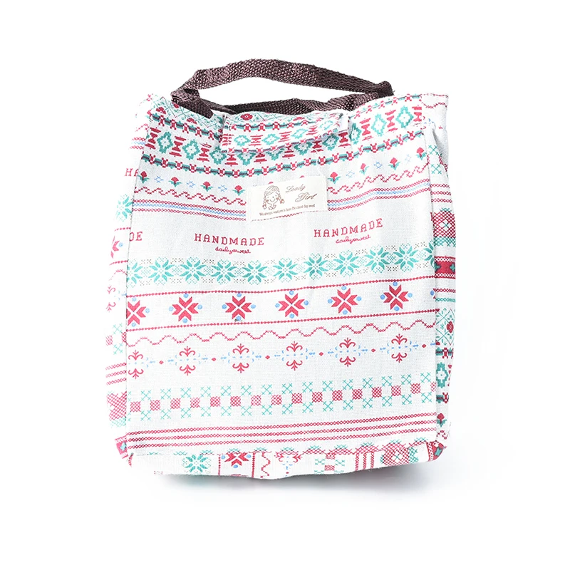 Сумка-тоут с изоляцией Портативная сумка для ланча мультяшными животными