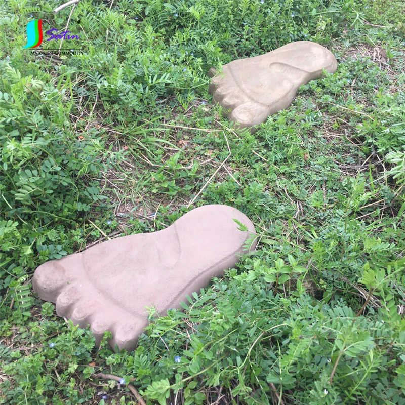 2 шт. след Форма Пластик форма для производства брусчатки сад беседка пути цемент