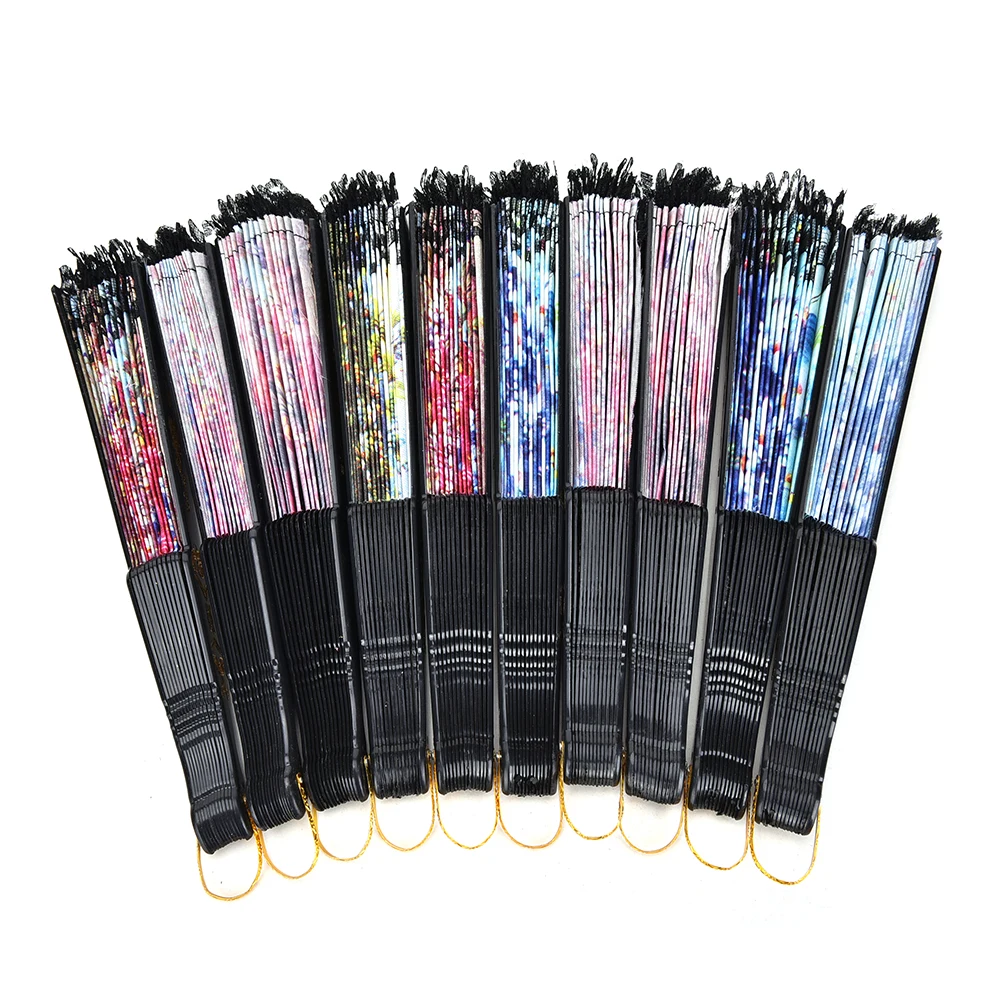 1 шт. китайский/испанский Стиль с веером Свадебная вечеринка гетры кружевами из