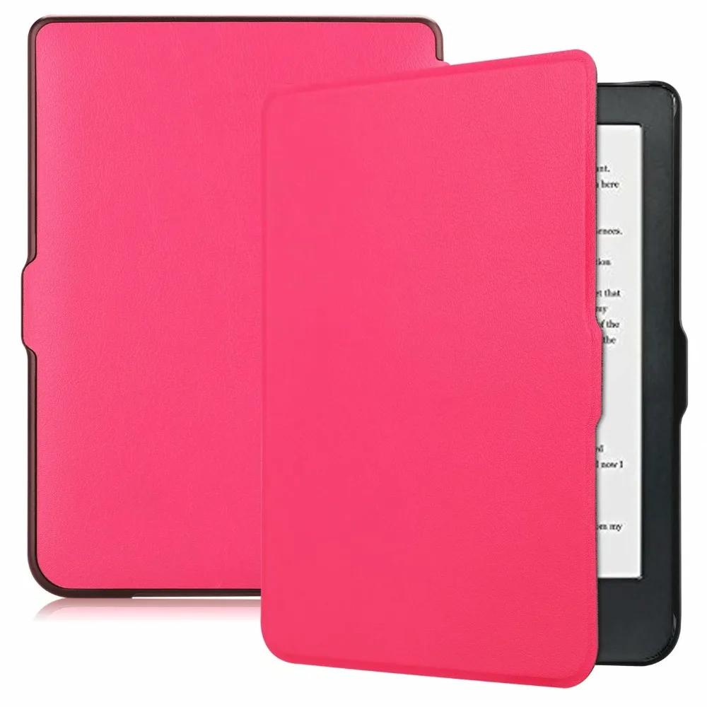 Чехол накладка из ПУ кожи для Kobo Clear HD ультратонкий легкий чехол поликарбоната 6