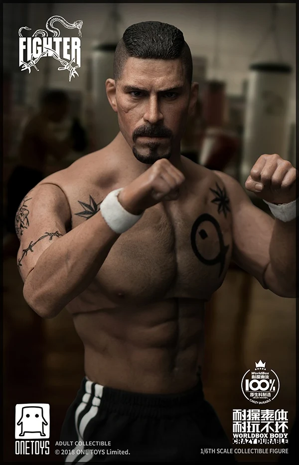 One Toy & World Box FIGHTER с прочным телом для татуировки 1/6 Фигурная Подставка версия|1/6