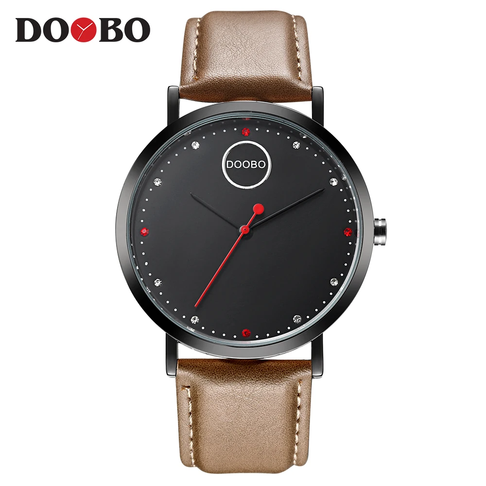 2018 модный бренд DOOBO Montre Homme спортивные часы мужские водонепроницаемые кварцевые