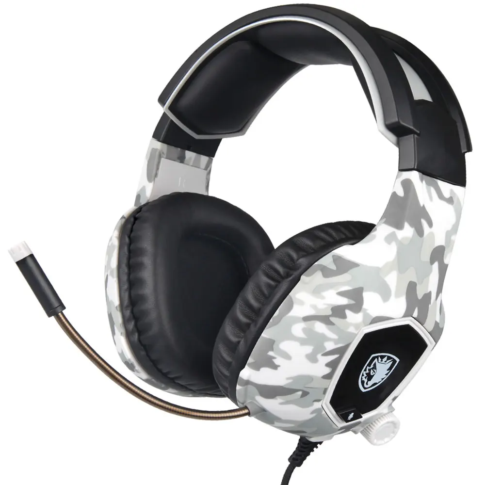 SADES много моделей шлем PS4 игровая гарнитура с микрофоном камуфляж стерео наушники