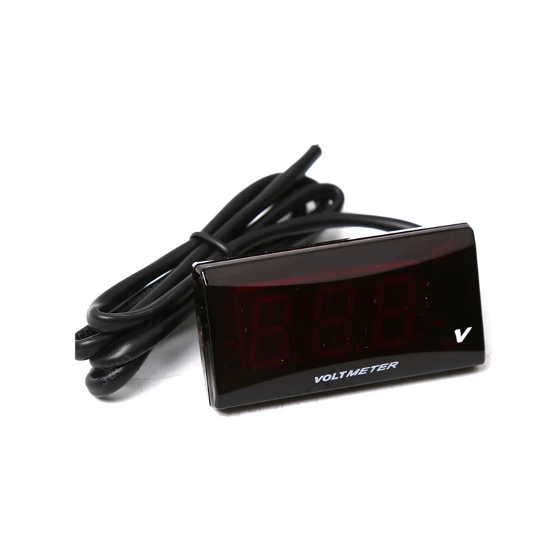 Водонепроницаемый вольтметр ZSDTRP светодиодный измеритель напряжения с цифровым