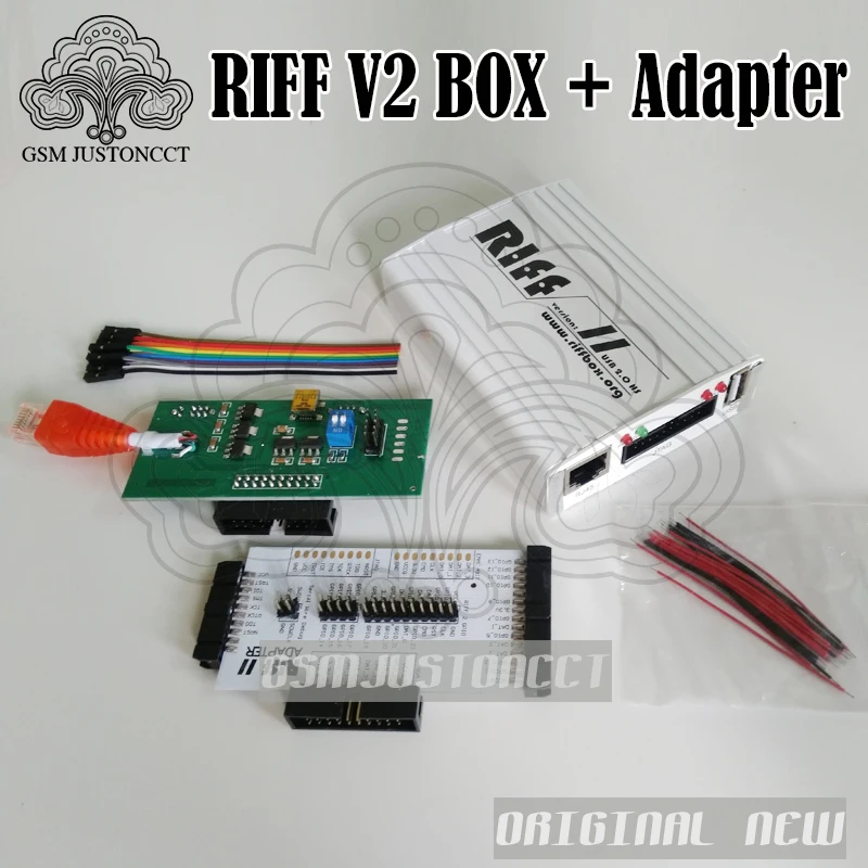 Бесплатная доставка 2019 оригинальная новинка Riff V2 коробка/riff коробка + адаптер для