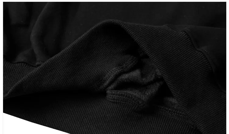 Лидер продаж корейская мода готический Письмо печати мужские Толстовки и кофты