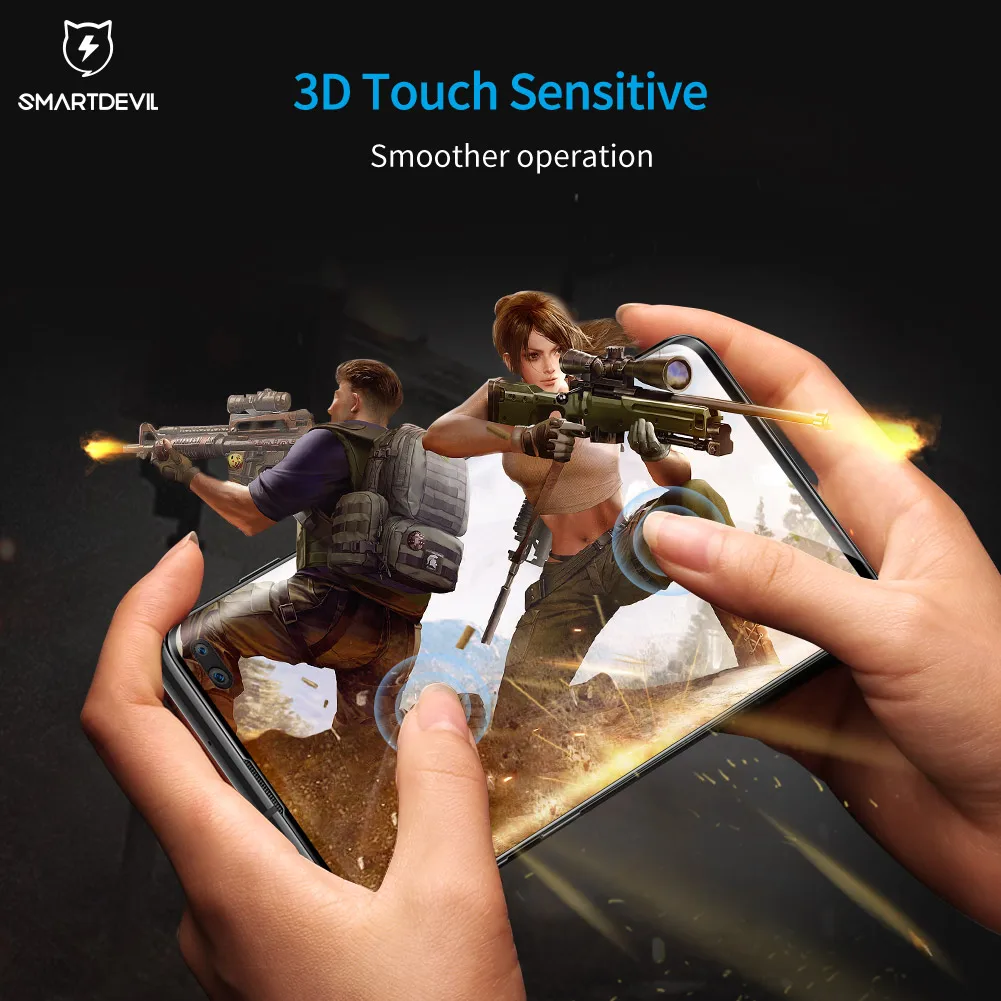 Защитное стекло для экрана SmartDevl для samsung Note 8 9, закаленное стекло для Galaxy 8, 8 plus, S9, 9 plus, S10, 10 plus, защитная пленка