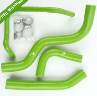 Зеленый силиконовый шланг радиатора для Honda CB600F HORNET 2003 2006 04 05|hose reducer|kit motorcyclekit