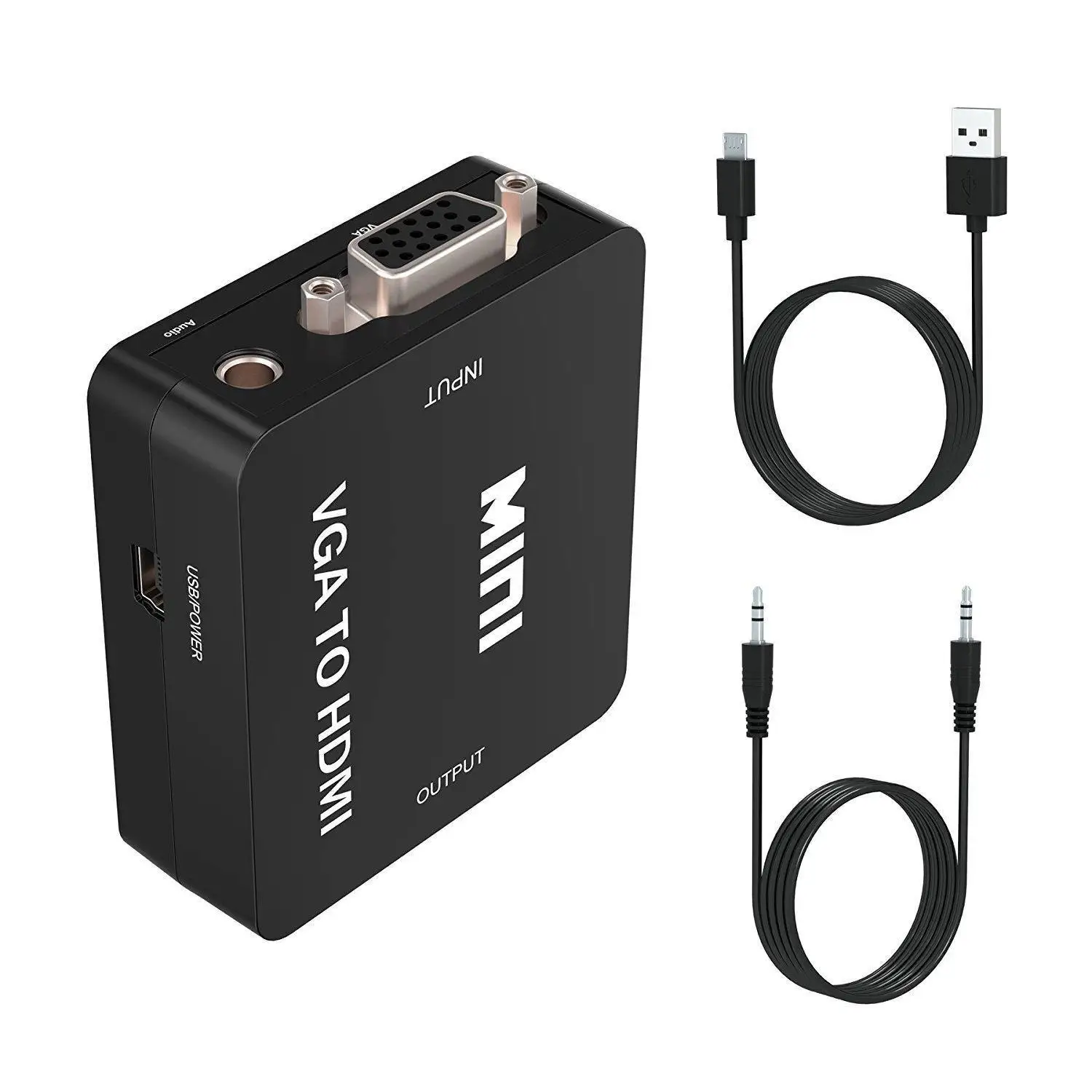 MLLSE VGA к HDMI 1080P Full HD HDTV Видео Аудио кабель конвертер адаптер для ноутбука ПК |