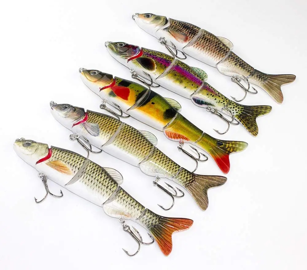 1 шт. 16 5 см рыболовные приманки многосоставная жизнь как Swimbait приманка для
