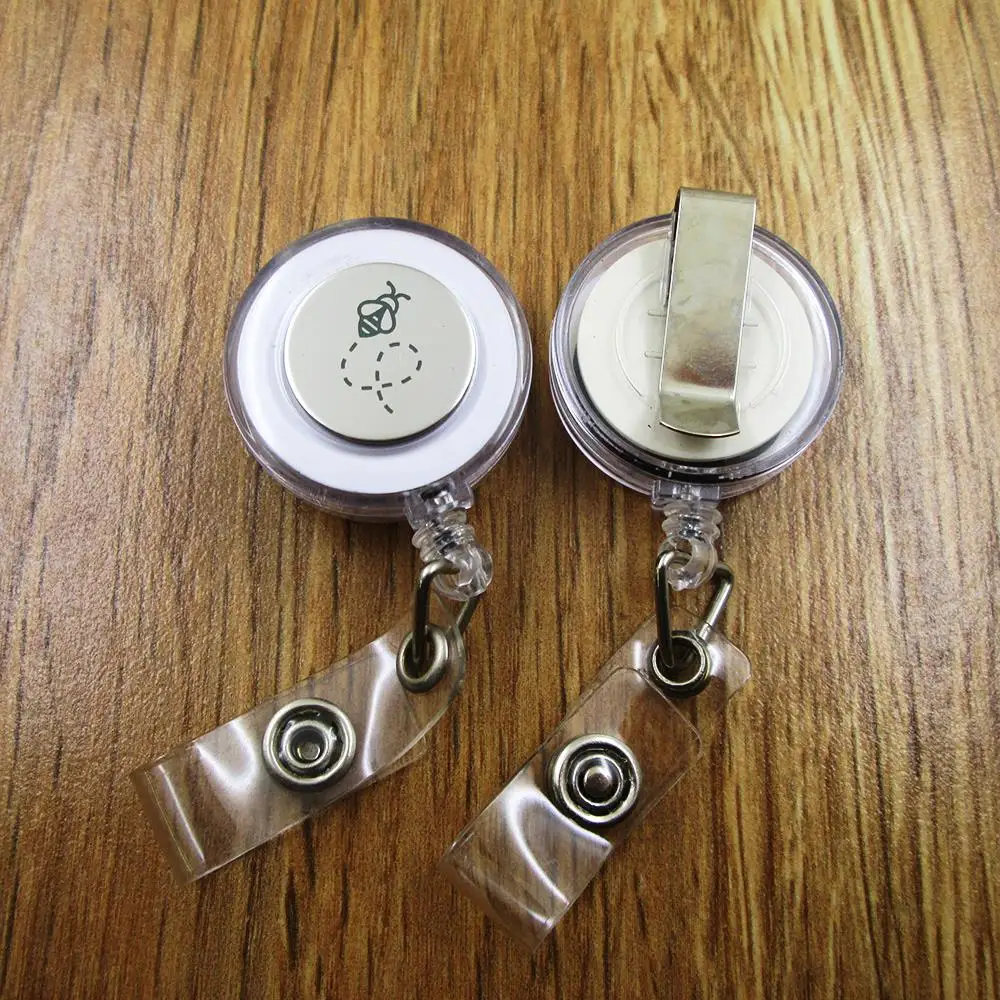 Bee ID Badge Reel for Docter Nurse Teacher Student retractable recoil id badge holder work fun | Украшения и аксессуары