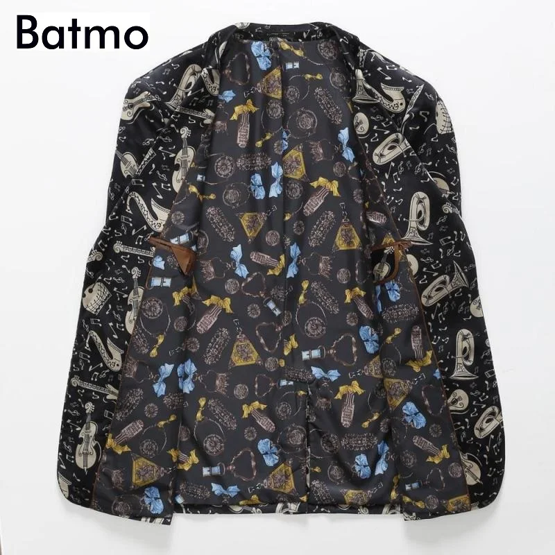 Batmo 2017 новое поступление осенне зимние модные бархат печати Скрипки повседневные