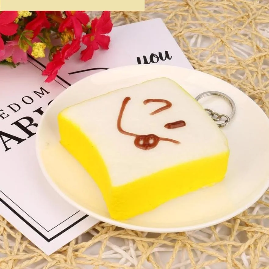 5 шт. средний мини Мягкий Хлеб мобильный телефон ремни забавные гаджеты анти