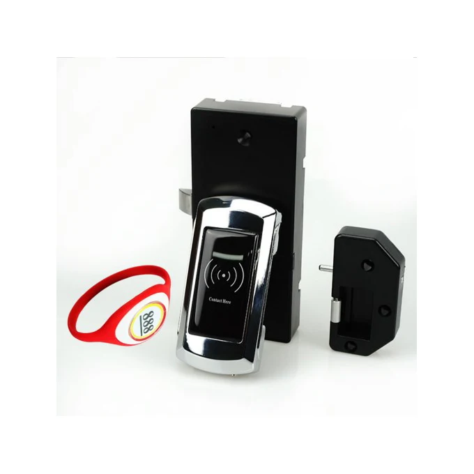 ZIYUE Rfid Электронный замок с браслетом серебристого и золотого цвета на выбор|electronic