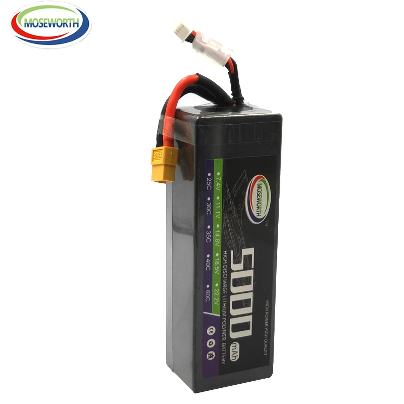 Новые нано Батарея 4S 14 8 V 5000 мА/ч 35C 60C жесткий чехол RC автомобиль LiPo пакет для