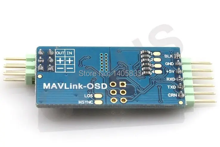 

MAVLink-OSD V1.0 On-Screen Display MinimOSD for AIOP APM Telemetry ATMEGA328P