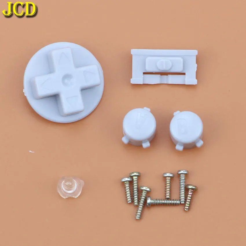 JCD 1 шт. светящийся полный комплект корпуса для консоли GBA защитная крышка +