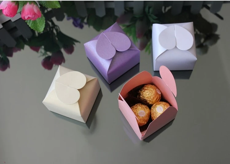 Коробка для конфет Lovly в форме сердца свадебвечерние милые подарки конфеты bomboniere