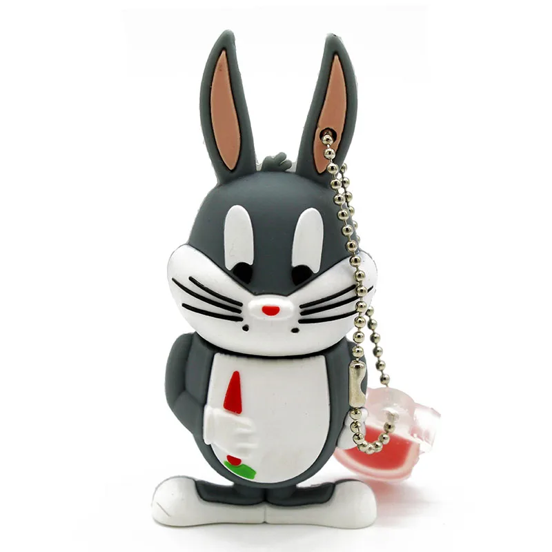 B Looney ttes usb флеш-накопитель 32 ГБ флеш-накопитель 16 ГБ 8 ГБ 4 ГБ жуки кролик Даффи утка мультфильм горячая Распродажа животных ручка-накопитель usb 2,0 - Цвет: B
