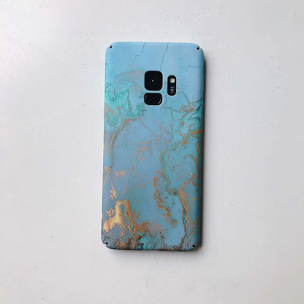 Blue Kisscase чехол для samsung Galaxy S10 S9 плюс S10e жесткий чехол для телефона из поликарбоната с чехол s для samsung Galaxy S10 S8 плюс S7 край M20 M10 чехол Coque - Цвет: Blue