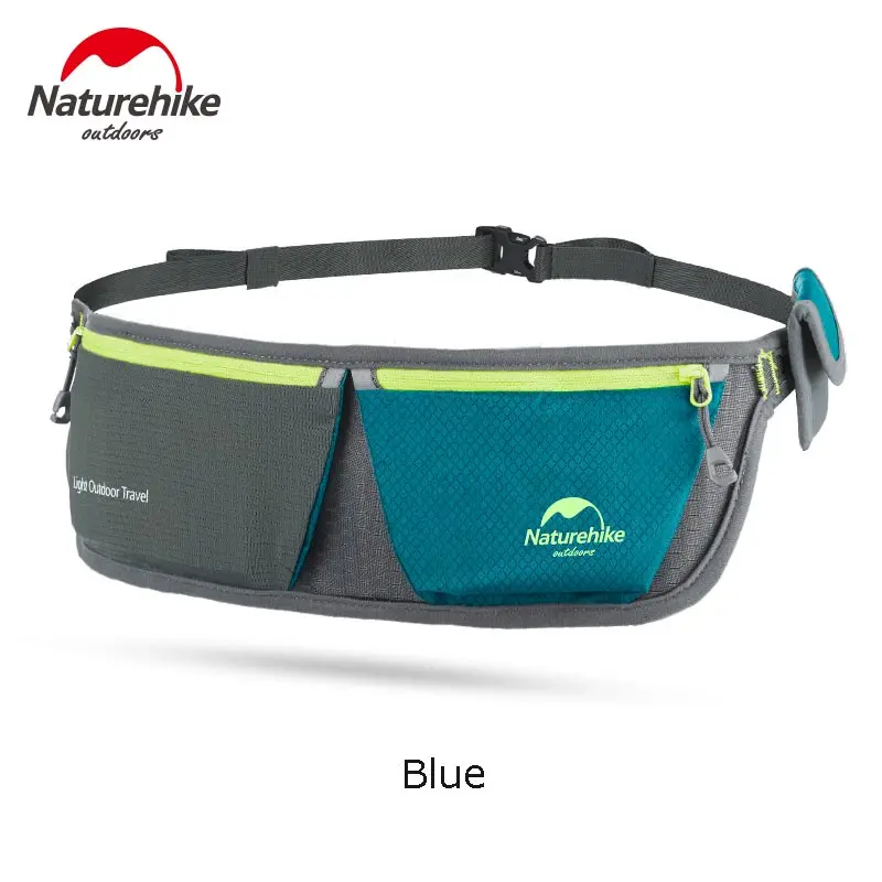 Blue Naturehike Водонепроницаемый Поясная Сумка Легкий ремень для бега поясная сумка для путешествий - Цвет: Blue