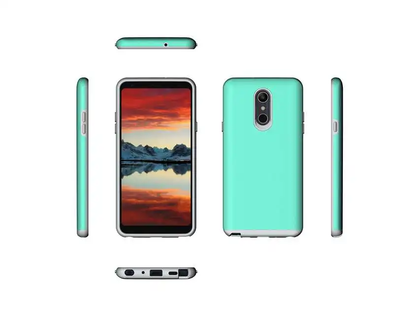 Броня Гибридный чехол для LG G Stylo 4 X Мощность 3 Galaxy Note 9 (J7 J3 A6 плюс) 2018 жесткий