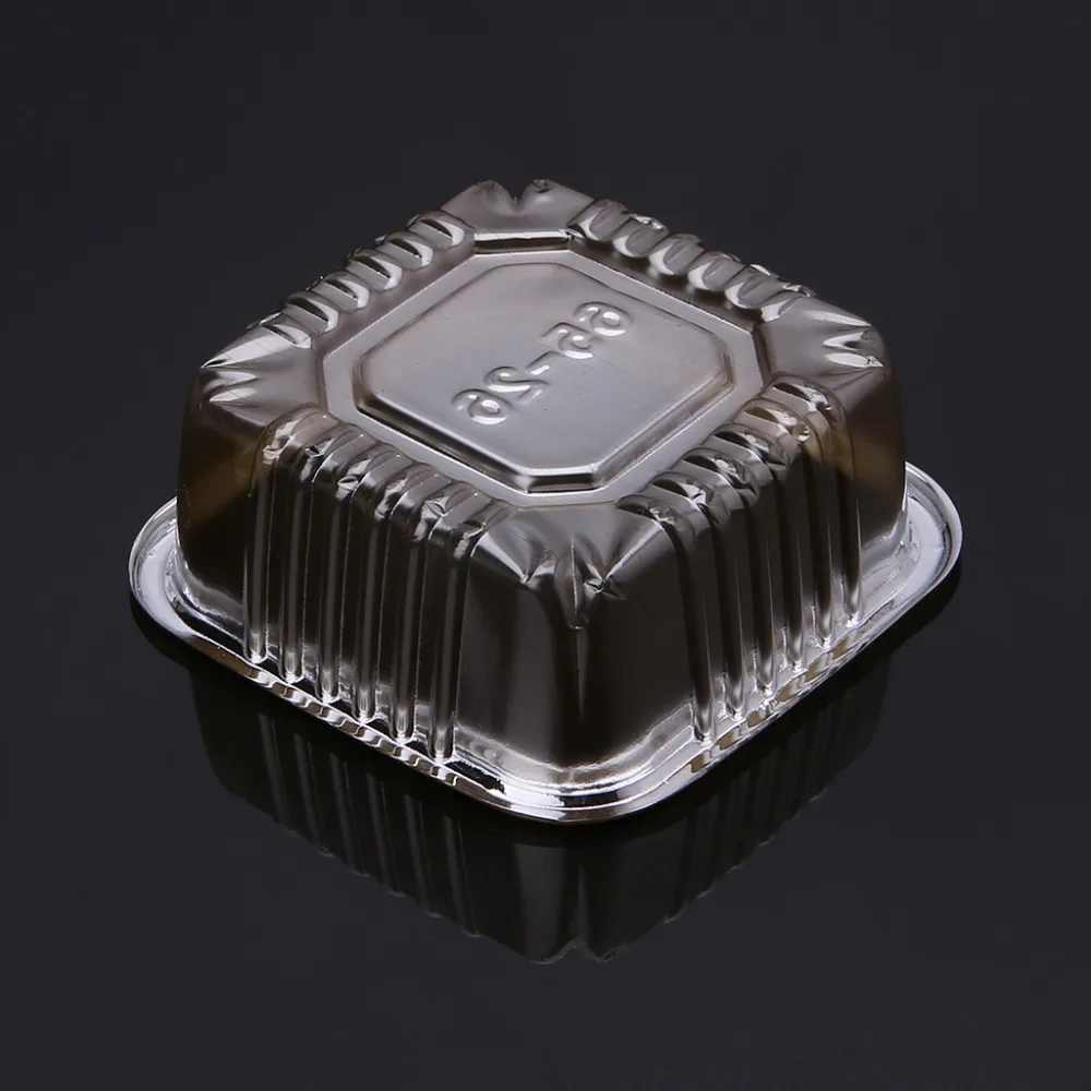 100 шт для 50 г/100 г квадратной Луны противни для пирожных Mooncake упаковочная коробка контейнер держатель яичный желток слоеные коробки 2 цвета