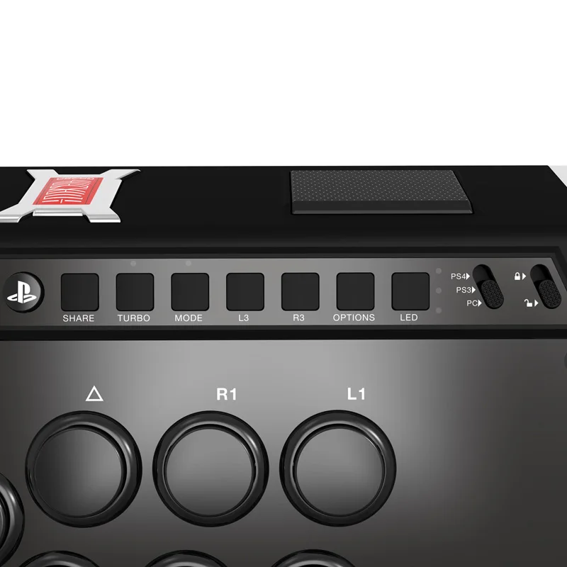 Qanba Q3 PS4 01 обсидиан джойстик для Игровые приставки 4/3 и ПК|Джойстики| |