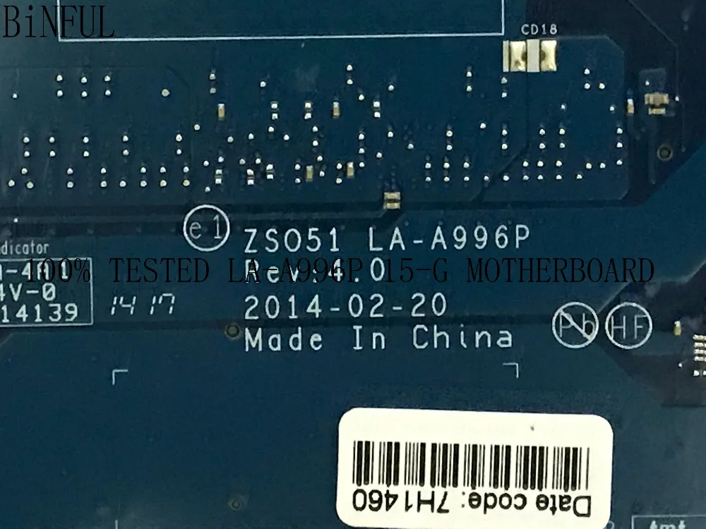 Быстрая доставка, ZSO51 LA-A996P REV: 4,0 материнская плата для ноутбука HP 15-G, встроенный системный процессор (сравнить фото пожалуйста)