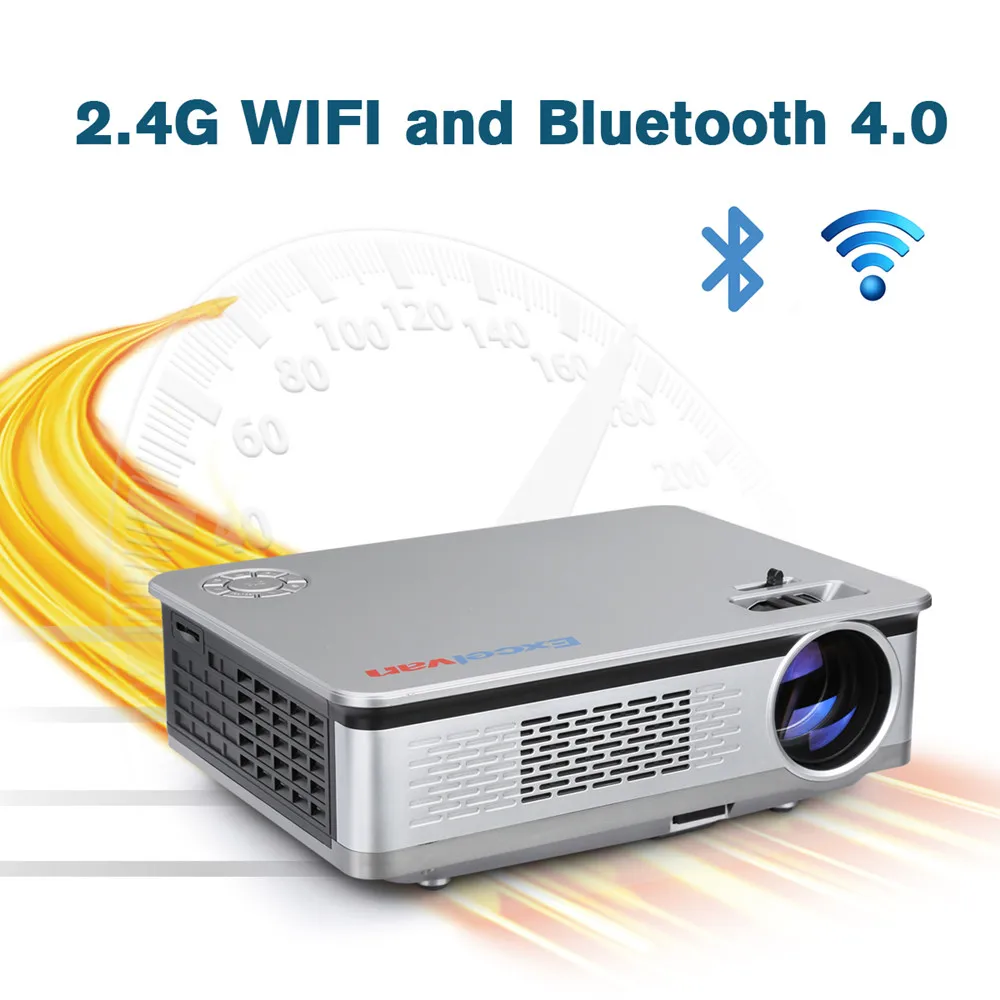 Проектор Excelvan HT60 1280*768 Android 6 0 3200 лм Bluetooth 4 2 ГГц/5 ГГц|Аксессуары для проекторов| |