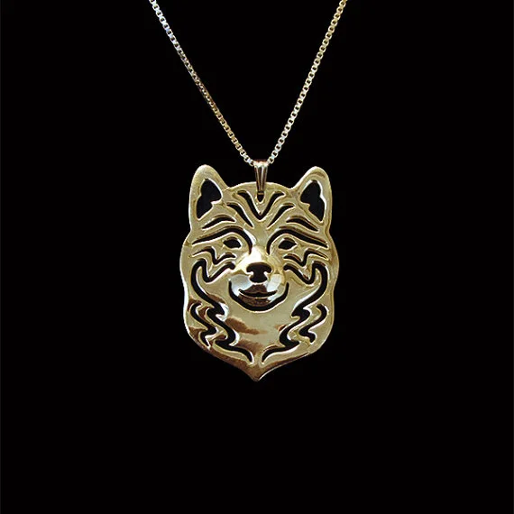 Женская подвеска и ожерелье с золотым серебряным покрытием shaba inu|jewelry gold pendants|pendant