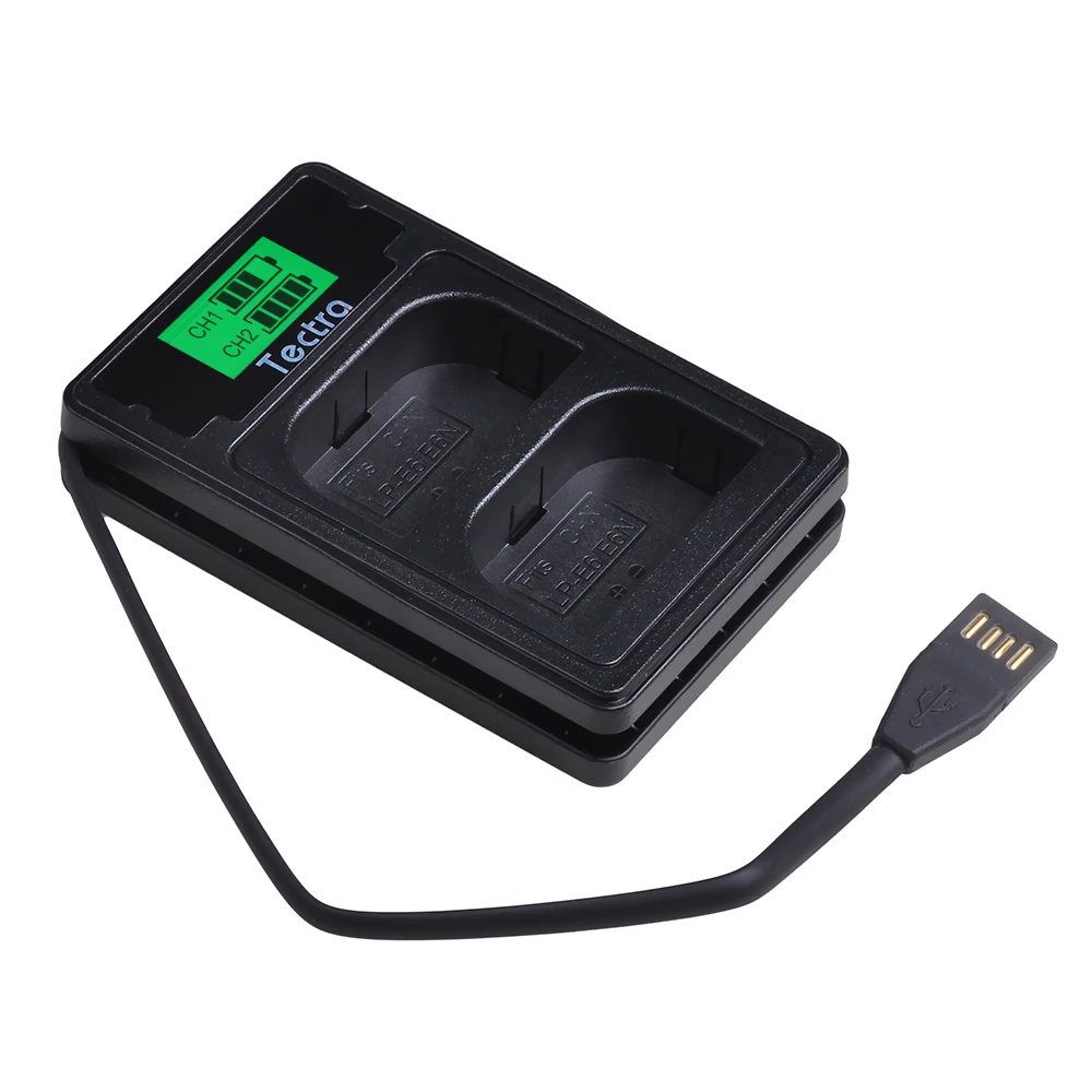 2PCS LP-E6 LPE6 lp-e6n battery for Canon EOS 5D Mark IV 5D2 5DS R II 2 III 3 6D 60D 60Da 7D 7D2 7DII 70D+LCD USB Charger | Электроника
