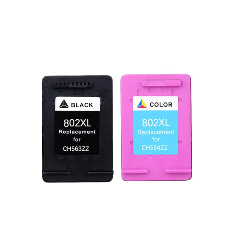 Совместимые чернильные картриджи 802XL для принтера 802 DeskJet 1050 2050 3050 2150 3150 1010 1510