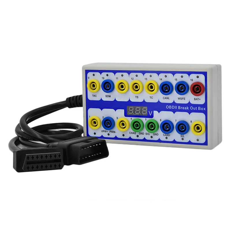 OBD2 автомобильная коробка для пробоя протокол автомобиля детектора