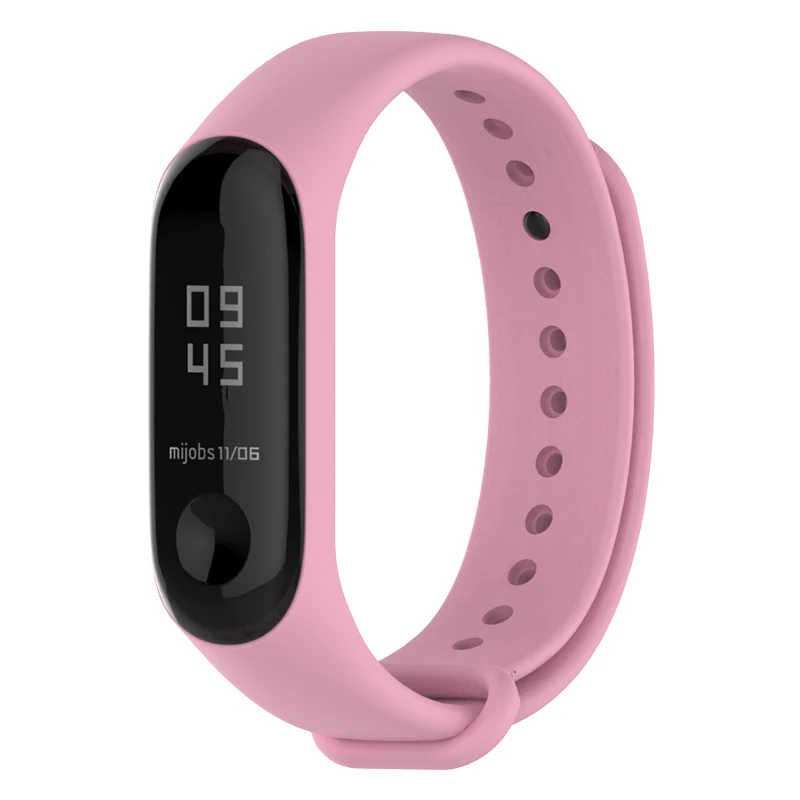 Ремешок для смарт-часов Xiaomi Mi Band 4 3 силиконовый цветной браслет на запястье Miband