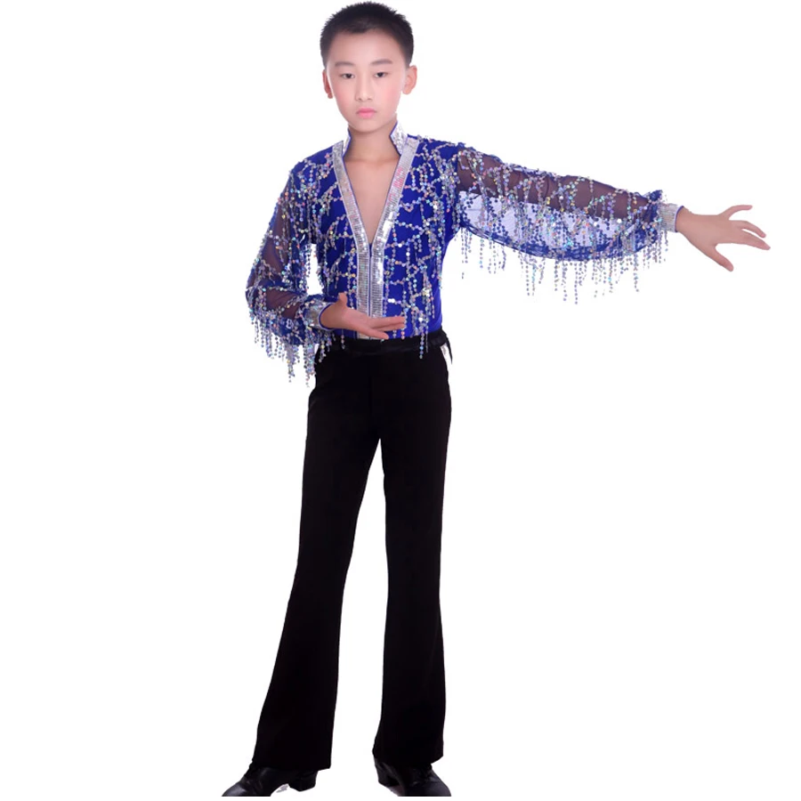 Новинка 2019 Детские строгие платья танцевальные костюмы для мальчиков DQ5024|costume