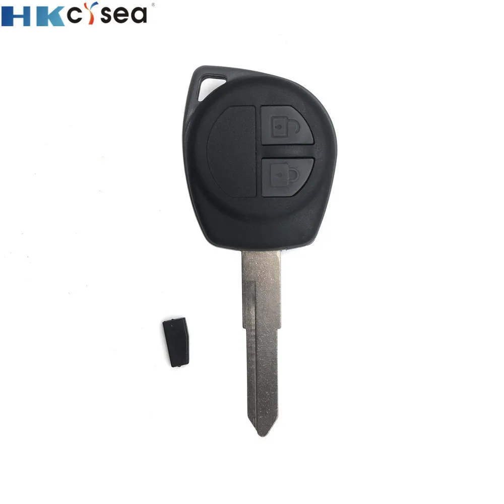 HKCYSEA 2 кнопки Автомобильный ключ дистанционного управления для Suzuki 315/434 МГц ID46