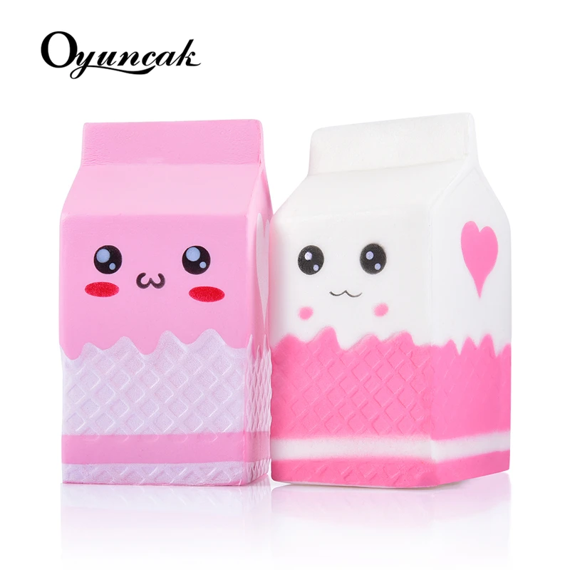 Oyuncak Squishy снятие стресса медленный рост Squishe молоко Новинка и кляп игрушки